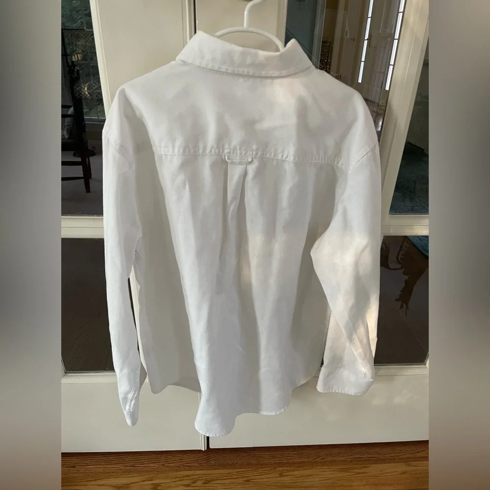 🌿George boys button down white shirt - size 10/12🌿 - Picture 2 of 3